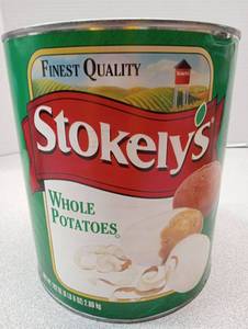 lot 3513 image: Stokeys Whole Potatoes Canned Food