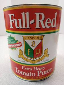 lot 3514 image: Full-Red Brand Stanislaus Extra Heavy Tomato Puree Can 6 lb 11 oz