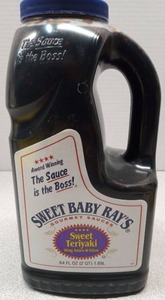 lot 3532 image: Sweet Baby Rays Sweet Teriyaki Wing Sauce & Glaze 64 FL OZ