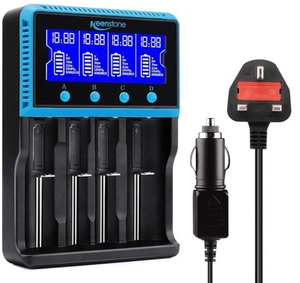 lot 4162 image: Keenstone H4 LCD Intelligent Battery Charger