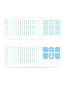 lot 4428 image: 40 Pack Refill Glue Cards Compatible with Safer Home SH502 and Dynatrap DT3005W Dot Indoor Fly Trap Plug-in Insect Trap Replacement Sticky Glue Boards
