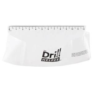lot 4443 image: The Drill Helper- 10-No mess drywall dust collection bags. 12 inch self adhesive bag to be used while drilling or cutting into drywall, brick, cement, metal, or stone.