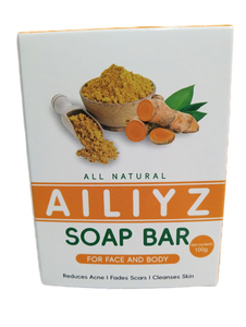 lot 4449 image: AILIYZ Turmeric Soap Bar for Face and Body Exp 03252027