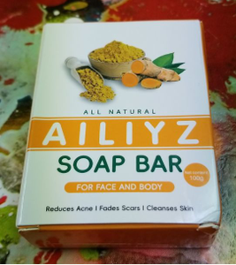 lot 4465 image: Aliliyz All Natural Turmeric Soap Bar Bundle Set