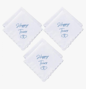 lot 4604 image: Mother Of The Bride Gifts Something Blue For Bride On Wedding Day Handkerchief