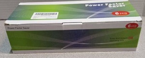 lot 4488 image: Power Factor Saver Energy Saving Device 6 Pack