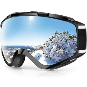 lot 4500 image: findway Ski Goggles OTG - Over Glasses SnowSnowboard Goggles for Men, Women & Youth - 100% UV Protection
