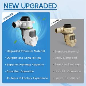 lot 4534 image: Upgraded W11399437 W11259498 Washer Drain Pump Assembly for Whirlpool WTW5000DW3 WTW5010LW0 WTW5105HW1 WTW5057LW0, for Maytag MVW4505MW1 MVW5430MW0 MVWC565FW3 MVW6200KW1 Replaces 4961028 AP6974144