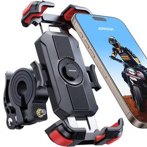 lot 4559 image: JOYROOM Motorcycle Phone Mount Holder, Metal Tie Rod1s Auto Lock Bike Phone Mount Holder Handlebar Clamp - No Shake Bicycle E-Bike Scooter Phone Holder for iPhone 1615 Pro Max and so on