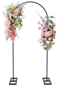 lot 4565 image: 6FT Metal Wedding Arch Stand with Base