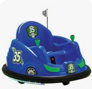 Flybar 6V Electric Bumper Car Blue