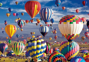 lot 4631 image: Hot Air Balloon 1000 Piece Jigsaw Puzzle