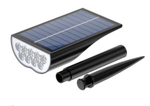 lot 4632 image: Solar Powered LED Emergency Light with Mounting Stakes Lot of 4.