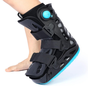 lot 4666 image: GHORTHOUD Inflatable Walker Boot, Air Cam Walker Fracture Boot, Short Walker Brace Walking Boot Orthopaedic Boot for Sprained Ankle, L4360 (Medium)