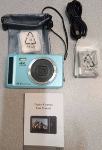 lot 4581 image: 4K Digital Camera 44MP with Accessories Kit