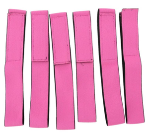 lot 4730 image: 6pcs Lace Melting Band for Wigs, Double Sided Fleece Wig Band Elastic