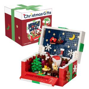 lot 4811 image: UNCLE BRICK Advent Calendar 2025 Christmas Block Toys Christmas Set, Christmas Ornaments Surprise Box, Christmas Tree, Christmas Nutcracker, Santa Claus, Sets Adult Gifts