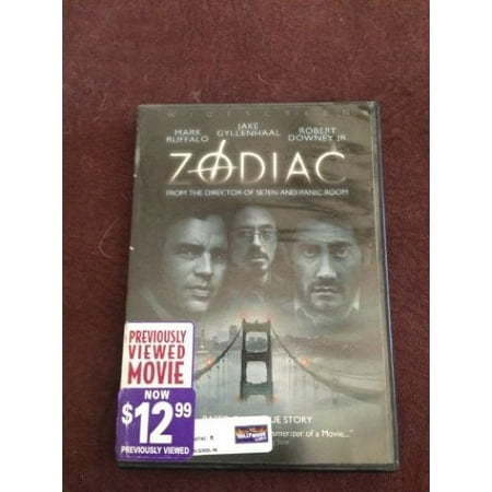 lot 697 image: Zodiac DVD (Widescreen Edition) Based on a true story.