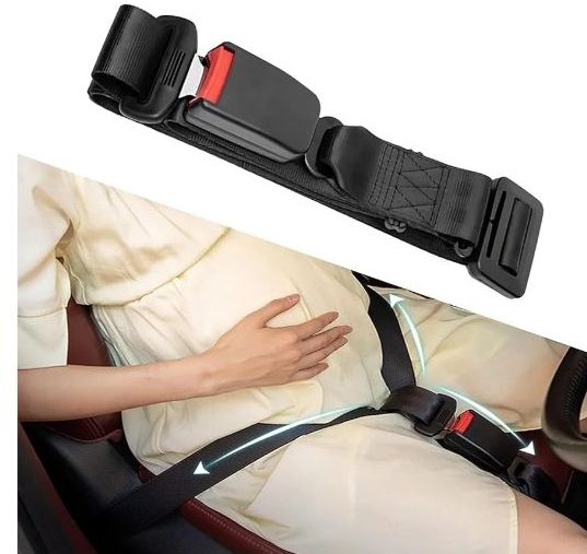 lot 4076 image: Pregnancy Bump Strap Car Safety Belt