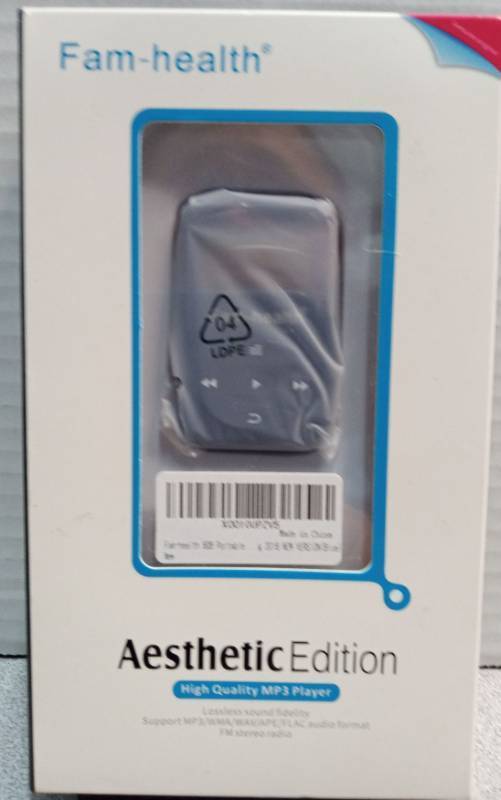 lot 4291 image: Fam-health Aesthetic Edition MP3 Player