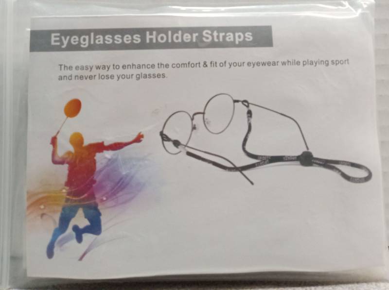 lot 4303 image: Eyeglasses Holder Straps Set 4 pack