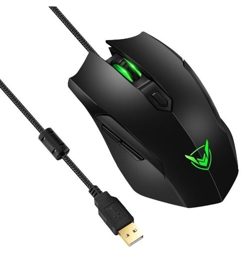 lot 4155 image: Pictek Gaming Mouse with RGB Lighting