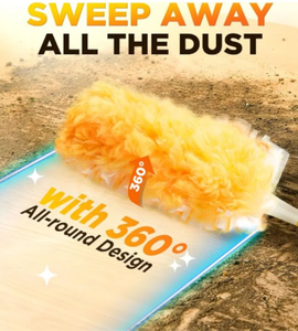 lot 4761 image: Duster Refills 60 Counts, 360° Heavy Duty Multi Surface Duster Refills for Cleaning, Compatible with Swiffer Dusters
