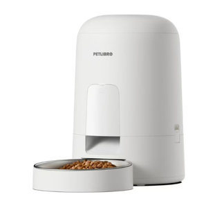 lot 4763 image: Cordless App Powered 2L Petlibro Air Automatic Pet Feeder with a stainless steel bowl
