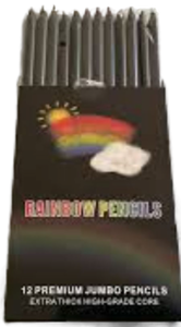 lot 4835 image: Rainbow Pencils 12 Premium Jumbo Pencils Set