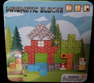 lot 4837 image: Magnetic Building Blocks