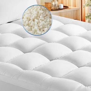 Baauye 3 Inch Memory Foam Mattress Topper Queen for Back Pain, Soft Ergonomic Pillow Top Mattress Topper Queen with Deep Pocket fits up to 21", Extra Thick Mattress Pad with 4X Support, Bed Topper