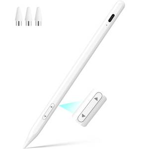 lot 4905 image: iPhone iPad Pencil for iOS & Android Touch Screens, New Designed 15 Mins Fast Charge Universal Stylus Pen for Apple iPad Pro, Air, Mini, (Palm Rejection) iWatch, iPhone, Samsung, Tablet All Devices