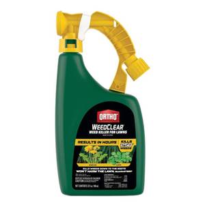 lot 5010 image: Ortho WeedClear Weed Killer for Lawns Ready-To-Spray - Wont Harm Grass (When Used as Directed), Weed Killer Spray, Kills Dandelion & Clover, Treats up to 16,000 sq. ft., 32 fl. oz.
