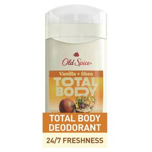 lot 5012 image: Old Spice Whole Body Deodorant Stick for Men, Aluminum Free, Vanilla  Shea Scent, 247 Odor Protection, 247 Lasting Freshness, Dermatologist Tested, Gentle on Skin, Safe to Use All Over, 3.0 oz