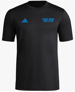 lot 5035 image: Adidas womens training shirt (San Jose Earthquakes) Size Medium