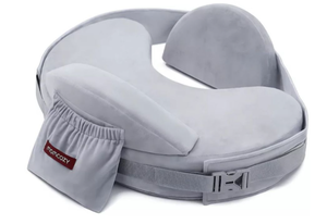 lot 5046 image: Momcozy Premium Adjustable Ergonomic Lumbar Support Nursing Pillow