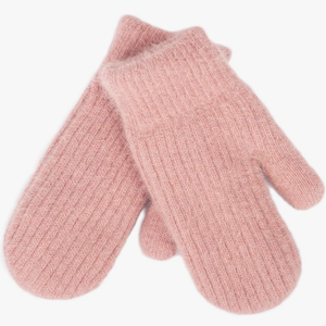 lot 5080 image: Womens-Winter-Mittens Warm-Knit-Gloves - Soft-Stretchy Faux-Rabbit-Fur-Mittens for Cold-Weather