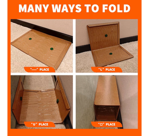 lot 5099 image: Glue Mouse Traps Indoor for Home 6 Pack, Large Sticky Mouse Traps for Inside House, Pre-Baited Adhesive Non-Toxic Glue Traps for Mice Rats, Snakes, Lizard, Insect(13.5 x 8.5) (6Pack)