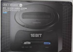 lot 4913 image: RETROAID MDII Genesis 16-Bit Gaming System HD Ultra