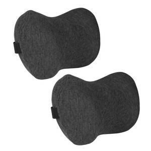 lot 4938 image: RaoRanDang Car Neck Pillow, 2pcs Memory Foam Ergonomic Neck Pillow and Seat Headrest for Driving Fatigue Relief, Comfort and Support Your Neck