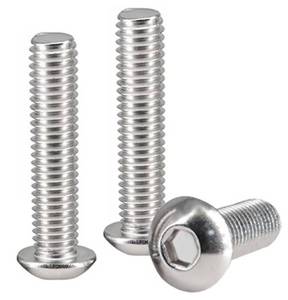 lot 4946 image: M6x25mm Button Head Socket Cap Screws Pack of 20