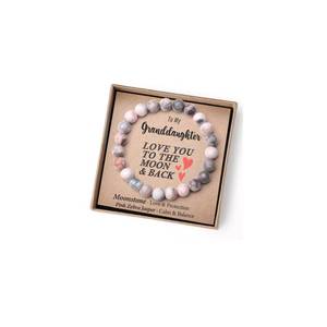 lot 4947 image: THEMEROL Granddaughter Gifts from Grandma Granddaughter Bracelet Birthday Card Teen Girls 16 Year Old Gifts Ideas Graduation Comfirmation Christmas Valentines Easter Stocking Stuffer