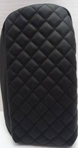 lot 4993 image: D-Lumina Center Console Armrest Cover Compatible with Toyota Tacoma 3rd Gen. 2016 2017 2018 2019 2020 2021 2022 2023 2024 - Upgraded Black PU Leather Anti-Slip Middle Arm Rest Cushion