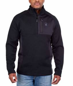 lot 4994 image: Spyder Mens Half Zip Sweater Gait Knit Pullover Jacket - Size Medium
