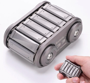 lot 5138 image: TankTwirl Stress-Relief Fidget Toy (Metal) -