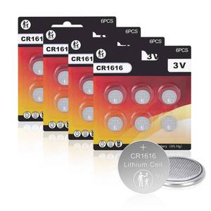 lot 5201 image: JOXIYECLTL CR1616 Battery 3V Lithium CR 1616 Batteries(20 PCS)