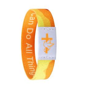 lot 5202 image: GSHLGAO Bible Verse Bracelets for Women - Personalized Scripture Bracelets with Daily Bible Verses - Perfect Christmas, Thanksgiving, New Year, Birthday Gifts NFC(Wearable bible bracelet yellow)