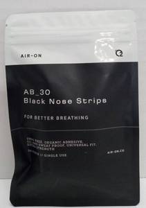 lot 5203 image: AIR-ON AB_30 Black Nose Strips for Better Breathing