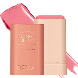 lot 5207 image: Cream Blush Stick, Multi-use Stick Blush Makeup for Cheek and Lip, Monochromatic Blush Face Beauty Wand for Women, Long Lasting, Waterproof, Moisturizer, Matte Finish, 1oz (#01 Pink)