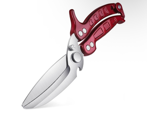 lot 5407 image: Monster Scissors Heavy Duty Poultry Shears - A Must Have Kitchen Shears for Chicken and Meat Cutting - Dishwasher Safe and Stainless Food Kitchen Scissors